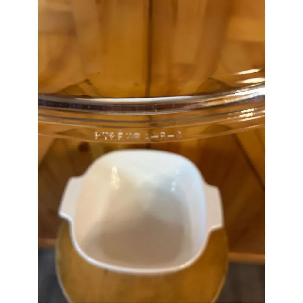 Vtg CORNING WARE A-3-B 3 QUART CASSEROLE DISH W/ PYREX A9C LID-SPICE OF LIFE (84